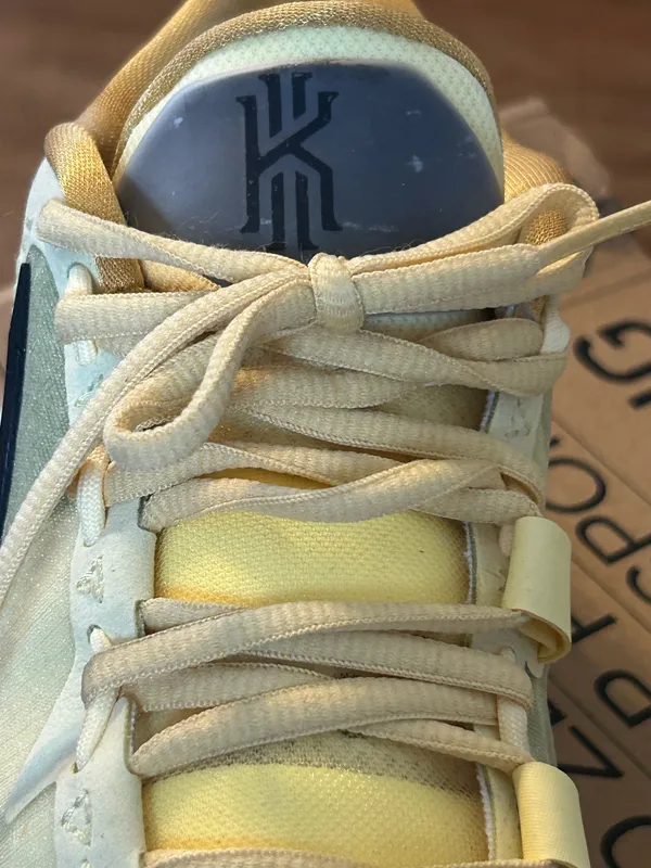 Nike Kyrie 8 Citron Tink Black Wheat Golf - Image 7