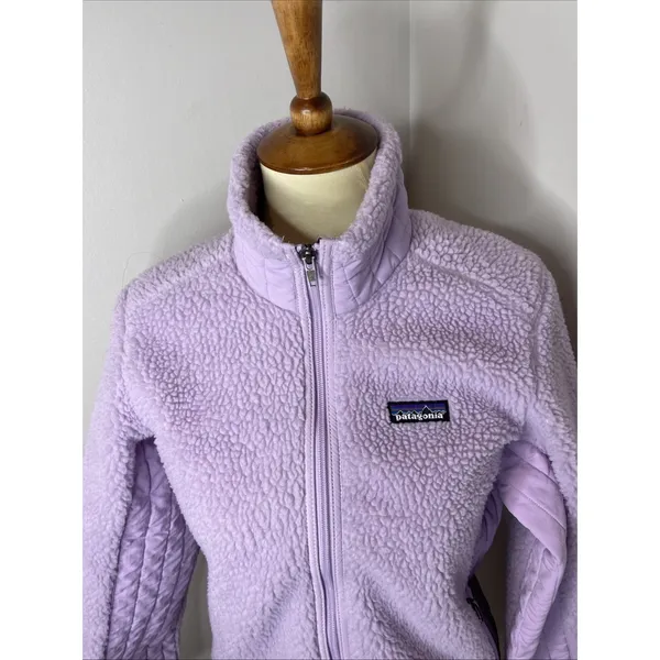 Womens Patagonia‎ Synchilla Retro Fleece Purple Lilac Small - Image 6