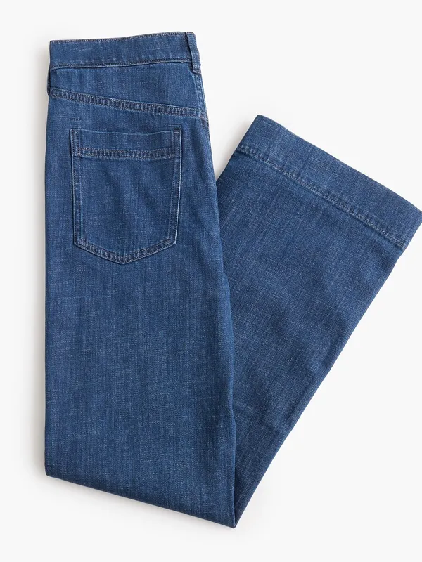 J. Crew High-Rise Wide-Leg‎ Trouser Jean All-Day Stretch - Image 10