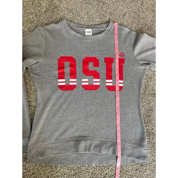 PINK Victoria’s Secret Ohio State Buckeyes Sweatshirt Small - Image 5