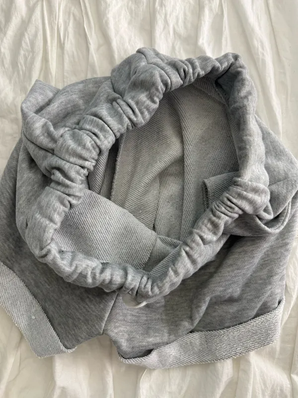 Shein Sweat Shorts Grey Women’s - Image 3