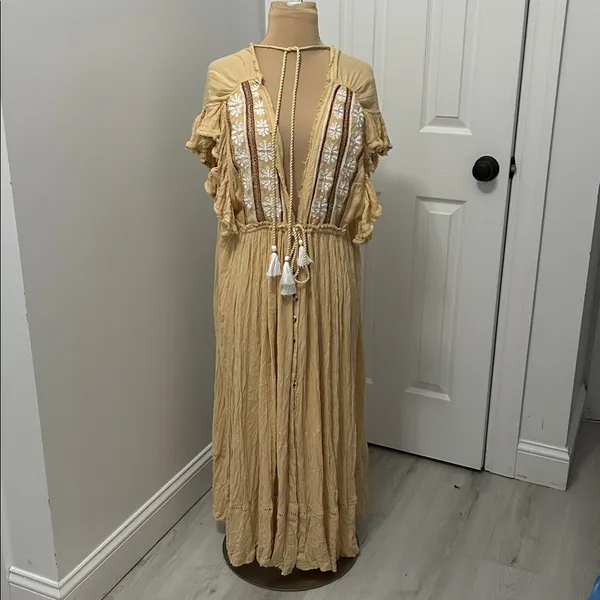 Free People Bali Will Wait For You Midi Dress - Image 4