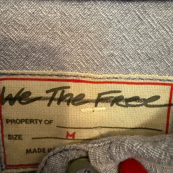 We The Free Free People Two to One Button Down Top - Image 7