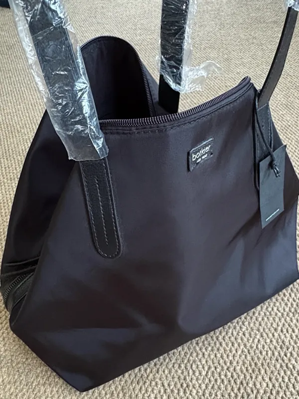 NWT Botkier New York Bond Nylon Tote Black Large Roomy - Image 7
