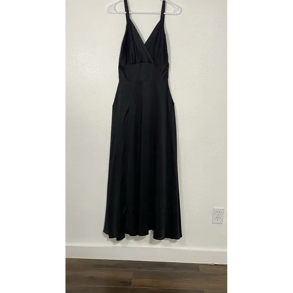 Trashy Diva Black Maxi Dress Size XS 100% silk - Image 3