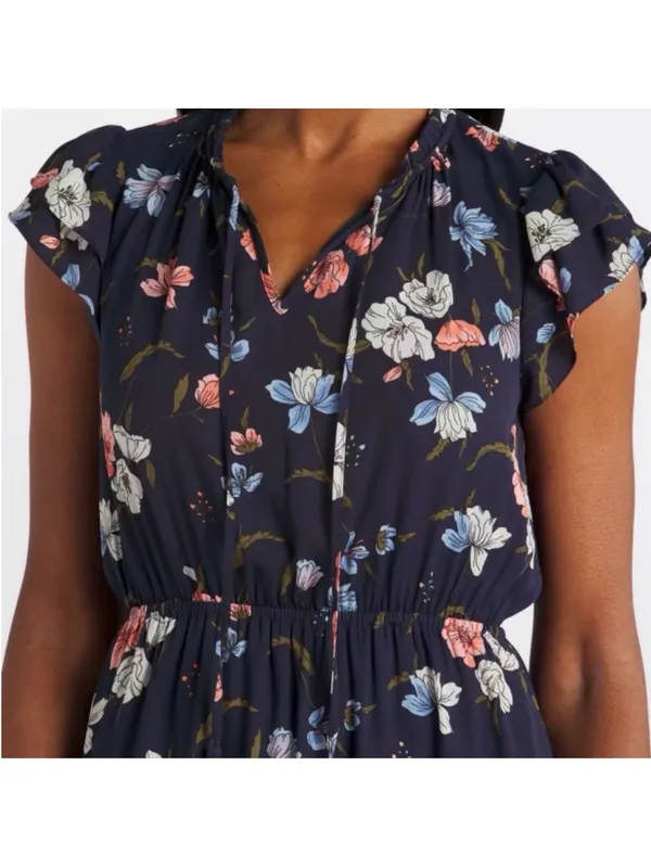Les Serein Clio Flutter sleeve aline dress - Image 2