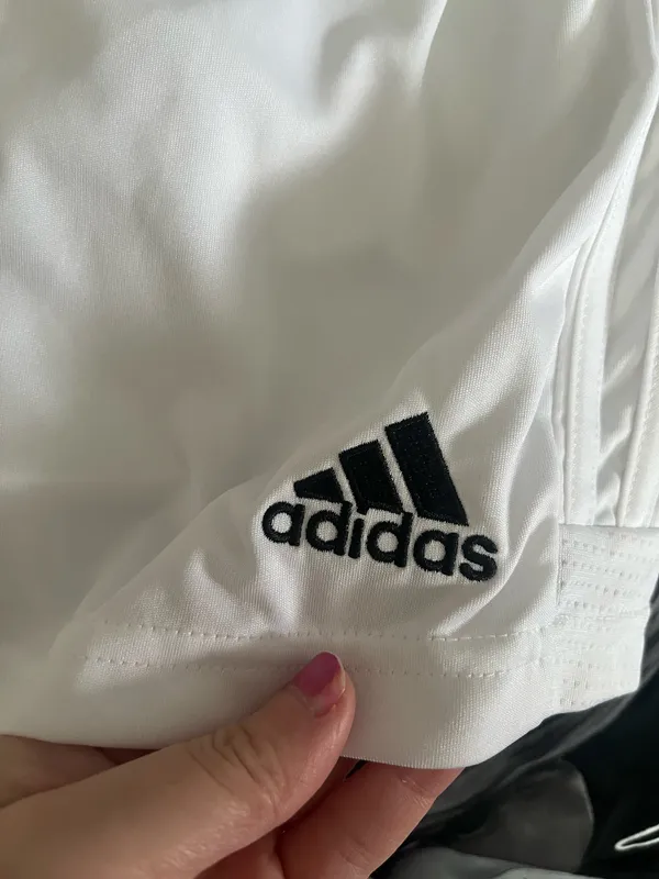 Adidas White Shorts Running Athletic - Image 3