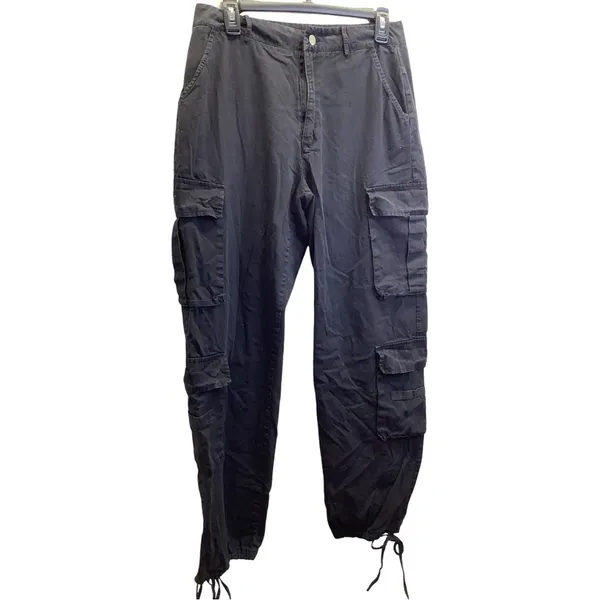 Cargo Pants Size Medium Women’s Black, Preloved Black - Image 2