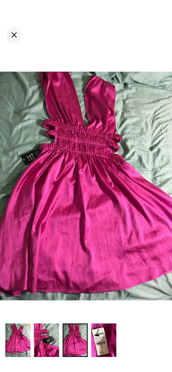 Magenta Express Dress - Image 2