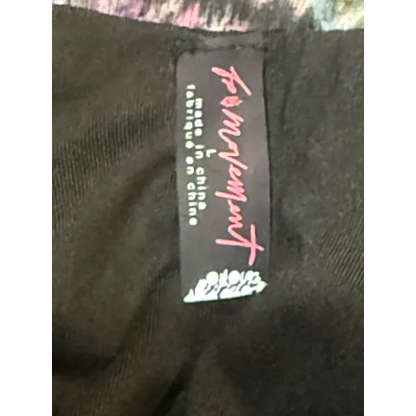 FP Free People Movement Printed Athletic Shorts Size large High Rise Flowy - Image 4