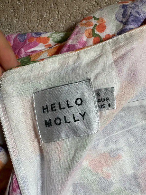 Hello Molly Mini Dress Floral - Image 4