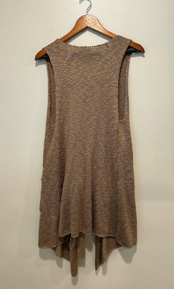 NWT crochet cardigan (M) Brown Size M - Image 9
