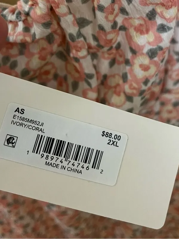 NEW Altar’d State Floral Midi / Maxi Dress Size 2XL NWT - Image 4