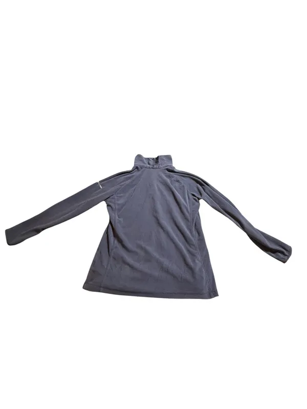 Columbia Womens XL Blue Fleece 1/4 Quarter Zip Pullover Sweater Cozy Gorpcore - Image 3