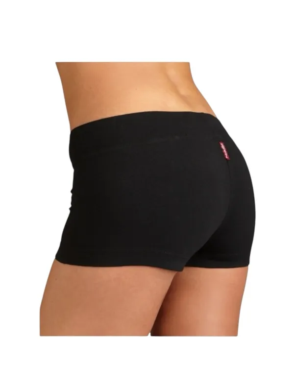 Y2K: new OG Hard Tail ✪ Stretch Fold Over Roll Down Hot Yoga Shorts ✪ Black ✪ M - Image 13