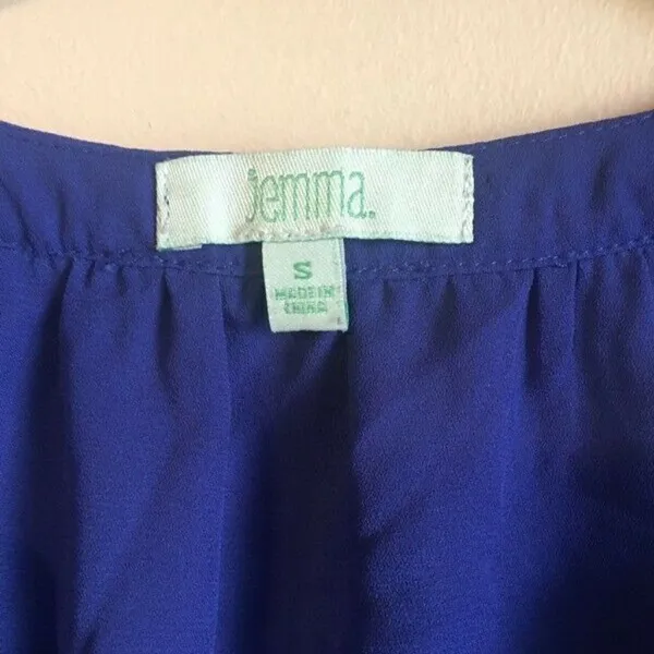 Jemma small blue top‎ Blue Size M - Image 5