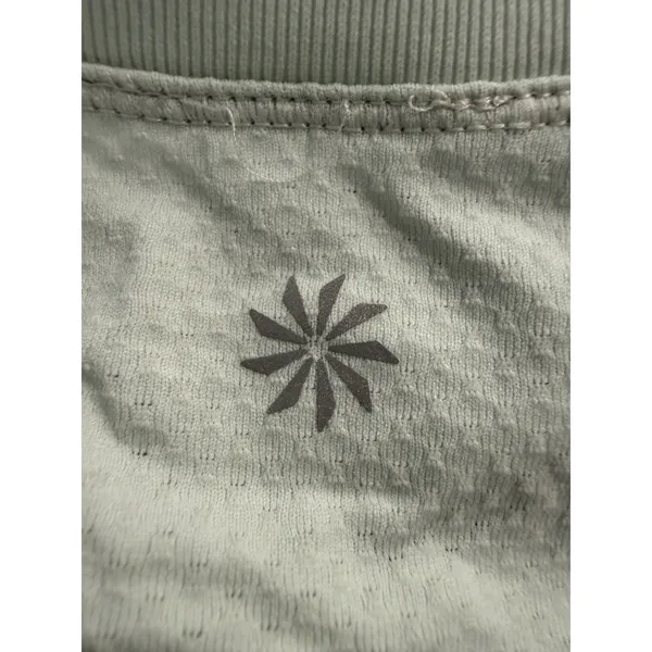 Athleta‎ Momentum Seamless Long Sleeve Top Mint Green Thumbholes Running Shirt - Image 4