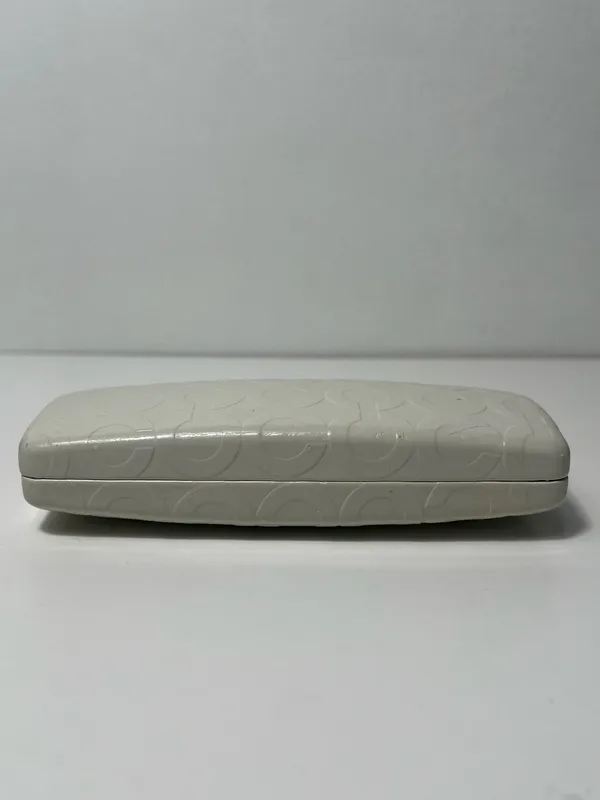 Coach Embossed Logo Large Hard Clamshell Sunglasses Eye Glasses Eyewear Case - Image 6