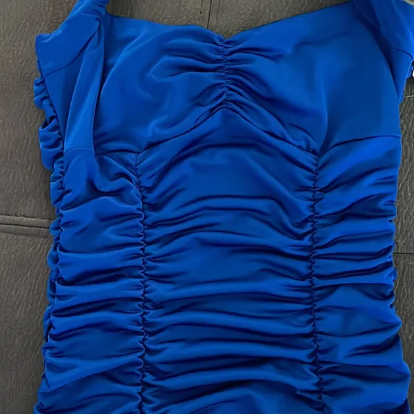 CHARLOTTE RUSSE New with Tag Royal Blue Sleeveless Dress Size Small - Image 2