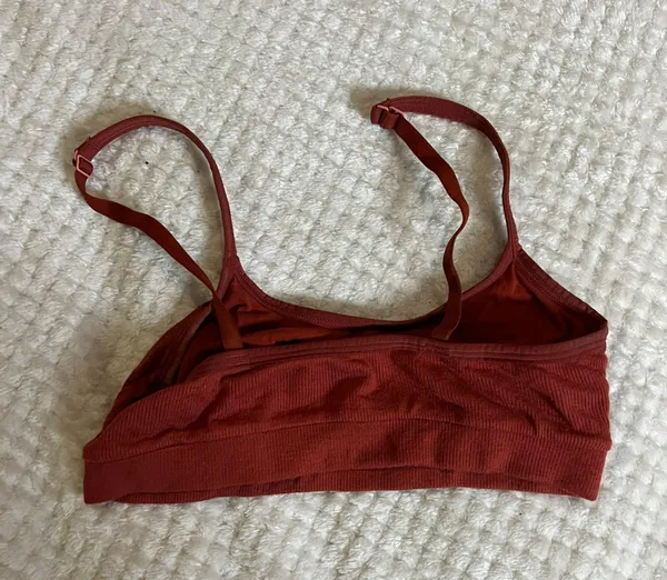 Sm Rusty Orange Tank Bandeau Bra - Image 2