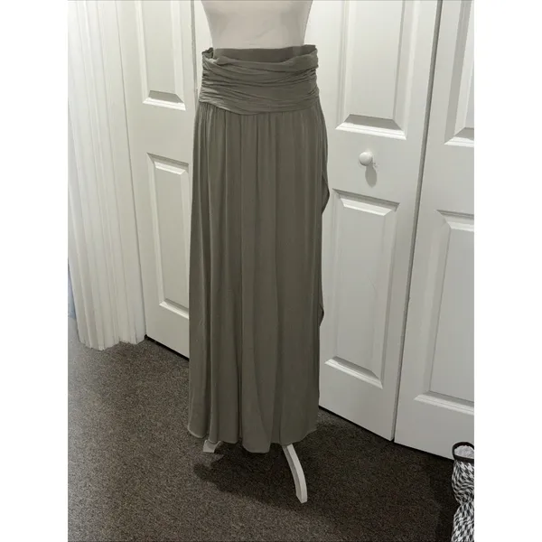 Happily Grey Women’s Sage Pull-On Side Slit Maxi Skirt Size S High Waisted - Image 8