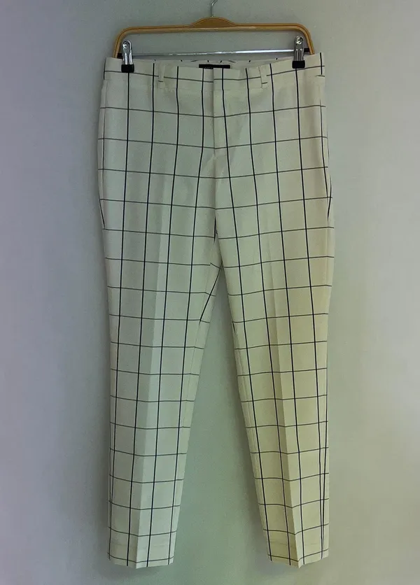 Banana Republic RyanFit Windowpane Slim Pants NWT - Image 5