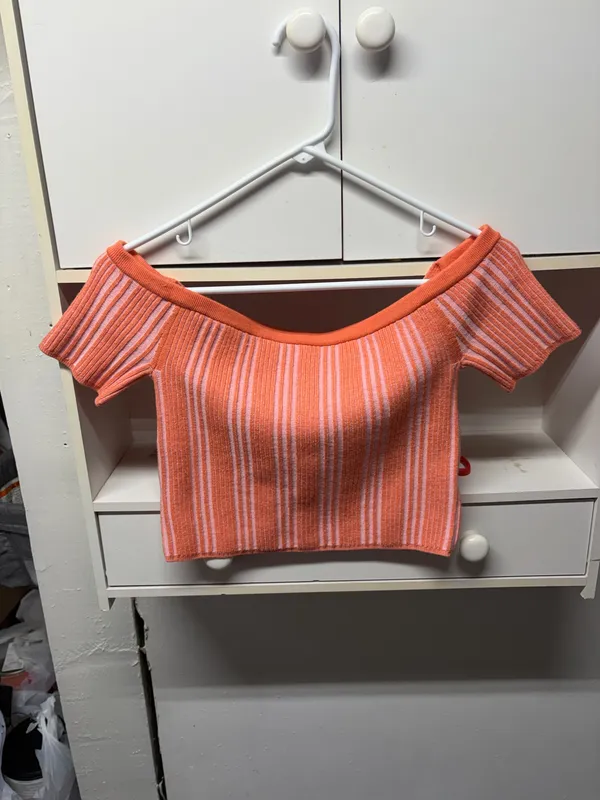 Aerie Sweater Top Knit Ribbed Crop - Image 3