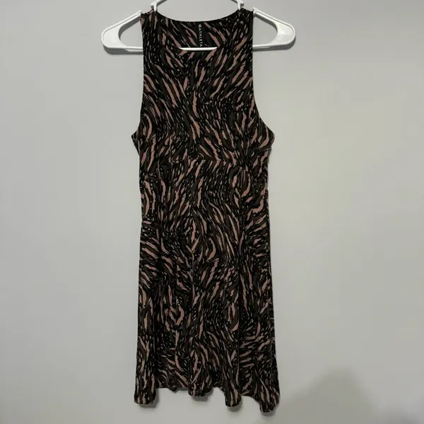 Athleta Abstract Print Santorini Athleisure Travel Dress - Image 3