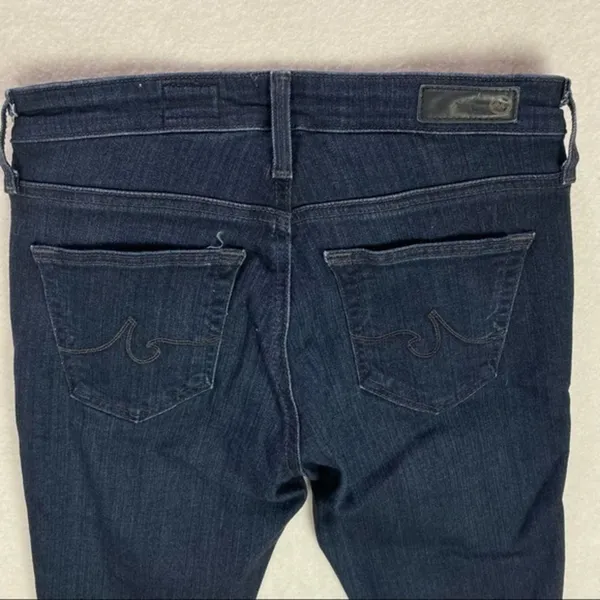 AG The Legging Ankle Stretch Dark‎ Wash Denim Super Skinny Jean - Image 7