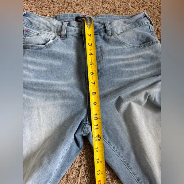 True Religion Halle High Rise Super Skinny Jeans Light Blue size 30 - Image 9