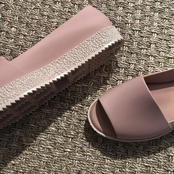 Melissa Puzzle Ad Open Toe‎ Slip On Platform Shoes - Image 7