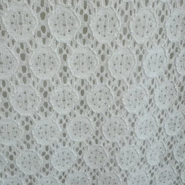 Banana Republic‎ Womens White Lace Eyelet Sleeveless Tiered Shell Top Large - Image 3