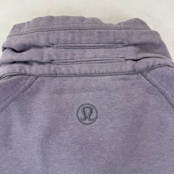 Lululemon‎ Radiance Jacket Purple Full Zip Funnel Neck Quilted Fleece Womens 10 - Image 9