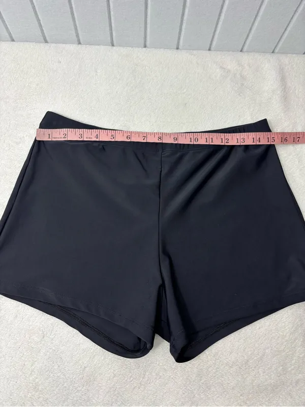 Black Women's‎ Swim Bike Shorts - Classic Comfort Size XL - Image 2