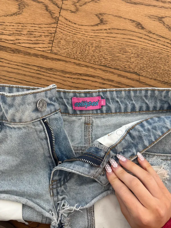 Edikted Jean Shorts - Image 3