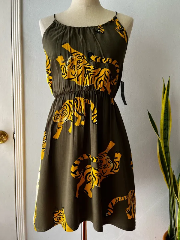 NWT• Hurley• Beach Tiger Sundress• Sz S - Image 11