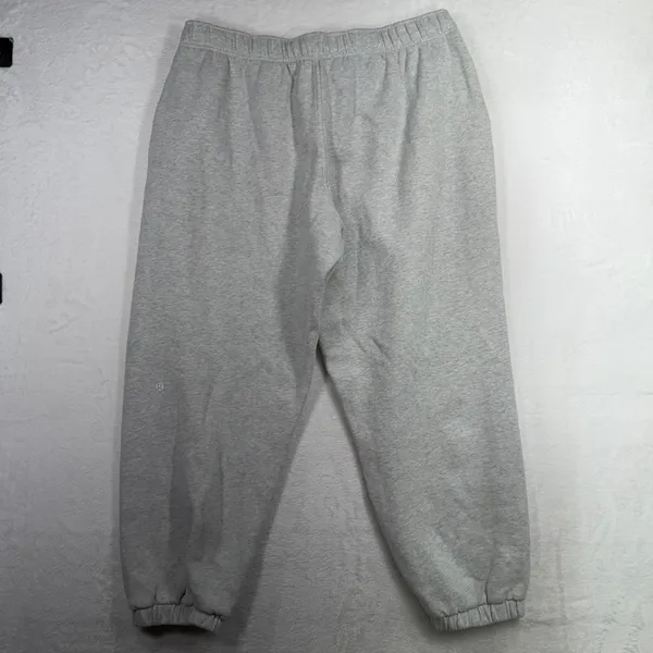 Lululemon XL Scuba Mid-Rise Oversized Jogger Regular Heathered Ultra Light Grey - Image 10