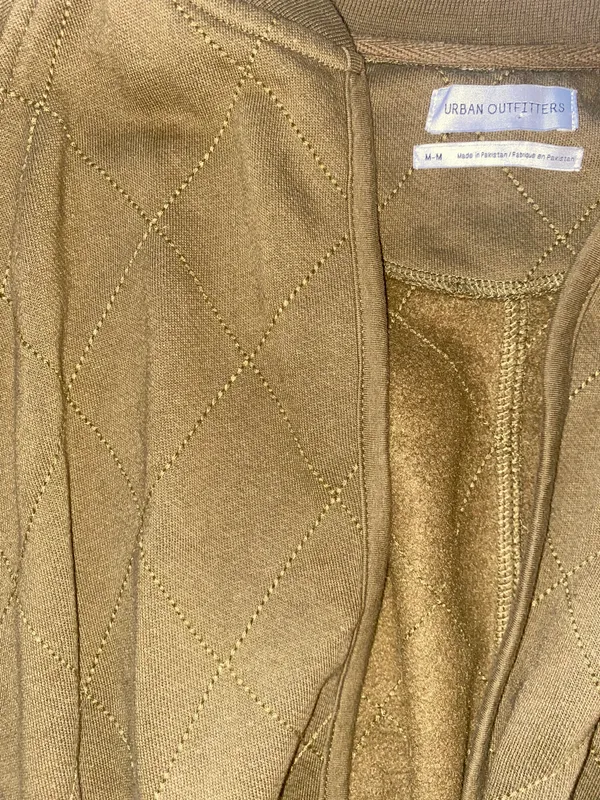 Urban Outfitters Olive Bomber Jacket - Image 3