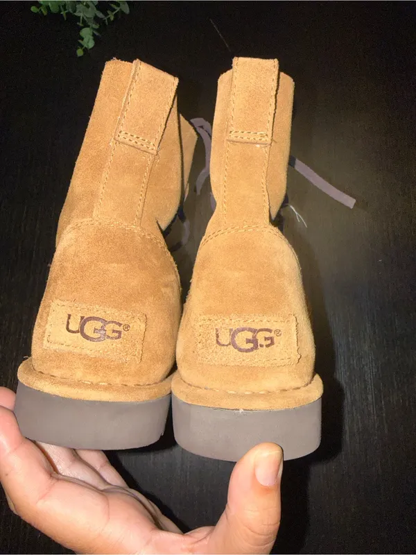 UGG Elvi Chestnut Size 9 US Womens Rugged-chic Ankle Boot - Image 6