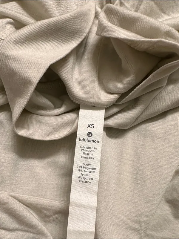 LULULEMON See The Horizon Tank in Dune Sz. XS - Image 11