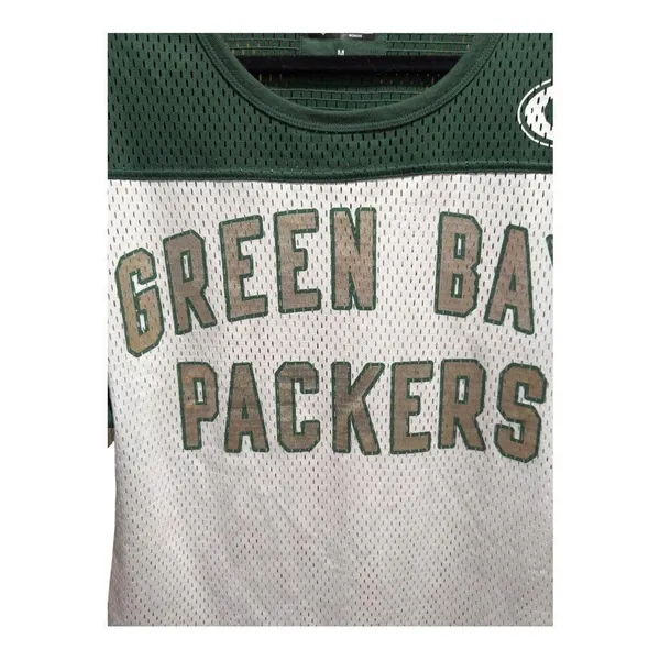 Women's NFL Team Apparel Green Bay Packers 3/4 Sleeve Jersey Shirt Size Medium - Image 2