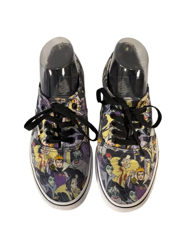 Vans x Disney Villains Authentic M7 W8.5 Maleficent Ursula Cruella Sneakers - Image 3