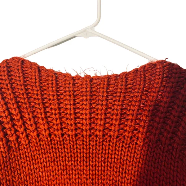 Universal Threads Red Long Sleeve Thick Knit Warm Cozy Sweater Women Sz M - Image 7