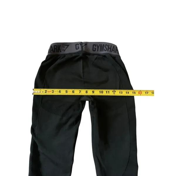 Gymshark Flex Cropped Leggings Womens XS Black Grey Seamless Gymcore‎ Athleisure - Image 7
