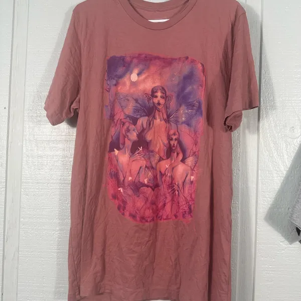 Melanie Martinez Trilogy Tour Oil Canvas TShirt Size Large EUC - Image 2