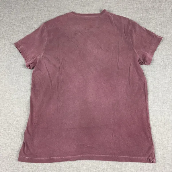 Madewell T-Shirt Womens M Purple Crew Neck Short Sleeve Tagless Jersey Top - Image 8