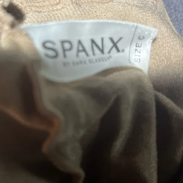 NEW SPANX Super High Footless Shaper In-Power Line Size C Nude Tummy Control - Image 12