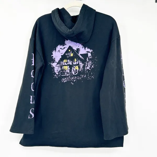 Her Universe Disney Womens Hocus Pocus Daughters of Darkness Goth Hoodie‎ Size M - Image 11
