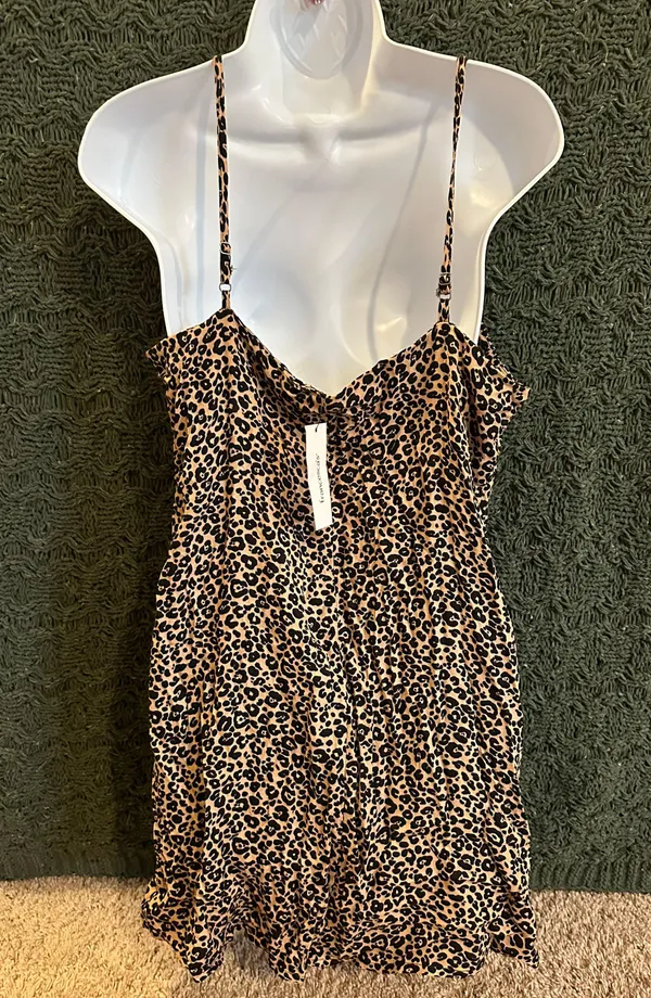 Francesca's Mini Leopard Dress - Image 2