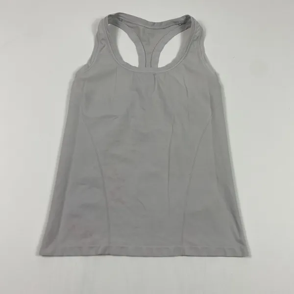 Athletic‎ Tank Top Womens Small Gray Racerback Running Yoga Workout Gym Training - Image 6